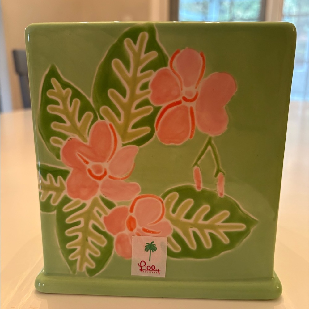 Vintage Lilly Pulitzer Tissue Box Cover